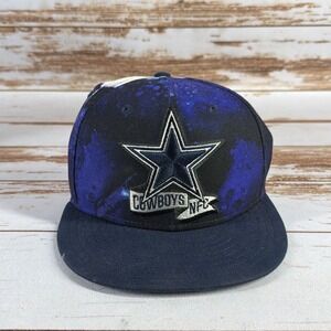 New Era Dallas Cowboys Blue Ink Tiedye 9Fifty Snapback Used